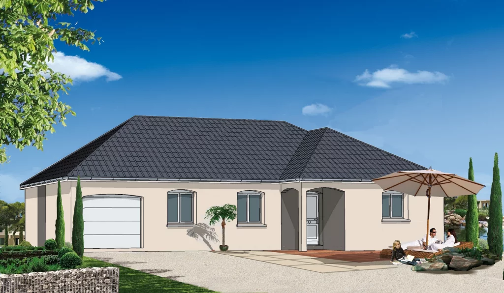Maison Nymphéa multipans, 90 m², 3 chambres | Bâtir Ensemble