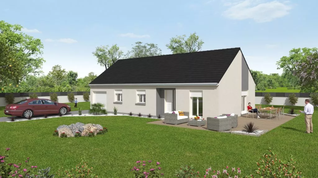 Maison Clémentine 90, 90 m², 3 chambres | Bâtir Ensemble