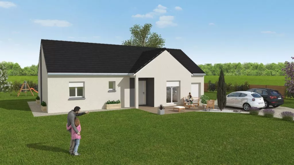 Maison Magnolia 90, 90 m², 4 chambres | Bâtir Ensemble