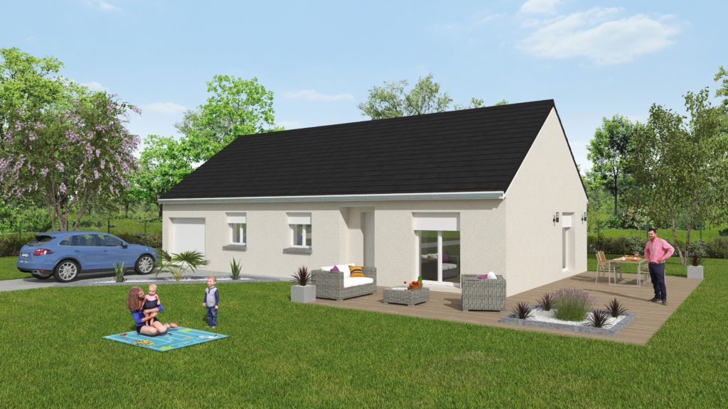 MAISON + TERRAIN SAINT-VALLIER - 71230